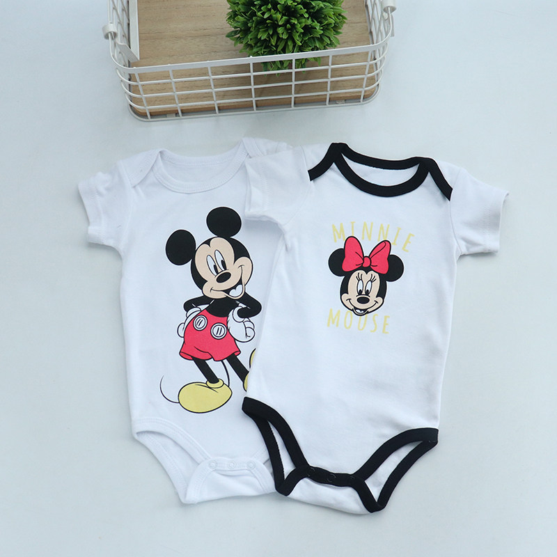 婴儿短袖包屁衣夏季爬服三角哈衣新生儿夏装睡衣服宝宝连体衣,童装/婴儿装/亲子装,连身衣/爬服/哈衣,淘宝优惠券,粉丝福利购,淘宝优惠卷