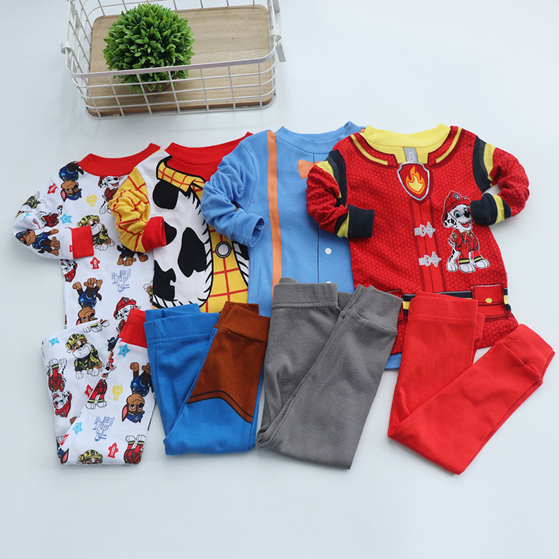 儿童秋冬棉秋衣秋裤两件套中小童全棉家居服睡衣宝宝童装内衣套装