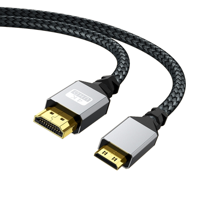 miniHDMI转标准HDMI高清线4K60hz