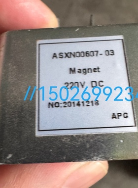 ASXN00607-03 分合闸电磁铁线圈 Magnet 220VDC NO：20141218 APG