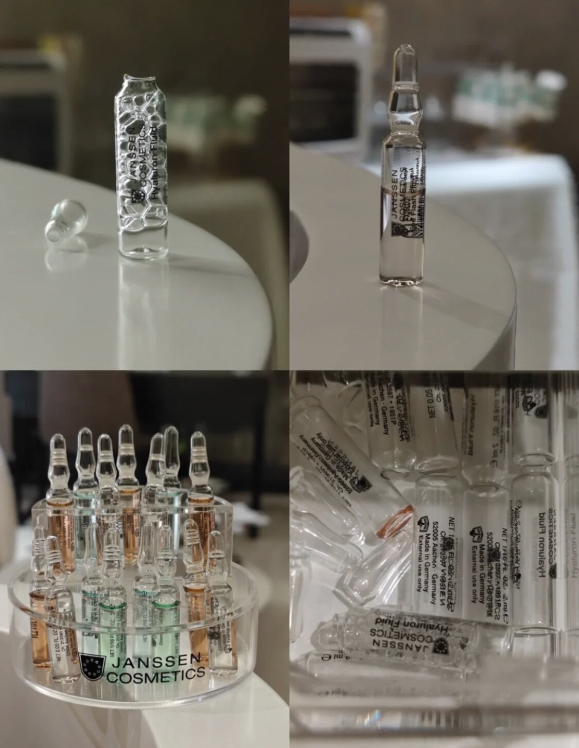 德国安瓶精华 玻尿酸雪绒花修复补水抗老修复柔敏25支/盒