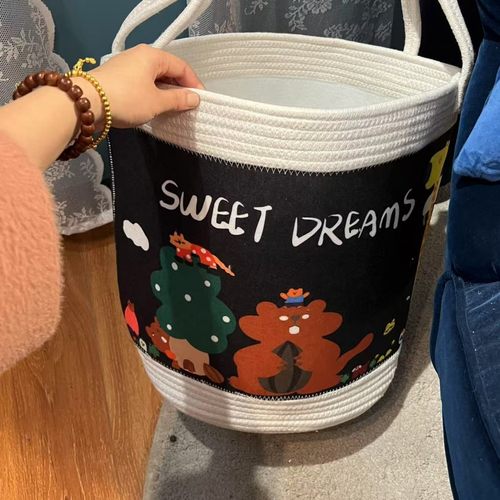 家用儿童卡通玩具收纳脏衣桶