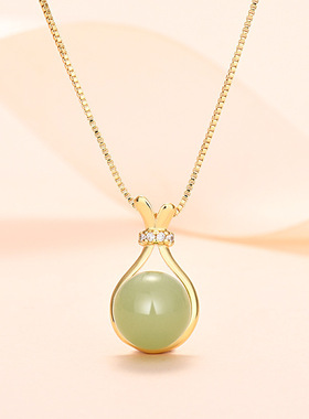 爆款简约福袋项链女小众设计感仿