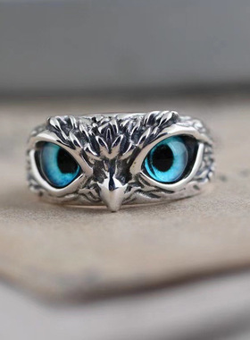 欧美外贸跨境热销潮流复古猫头鹰