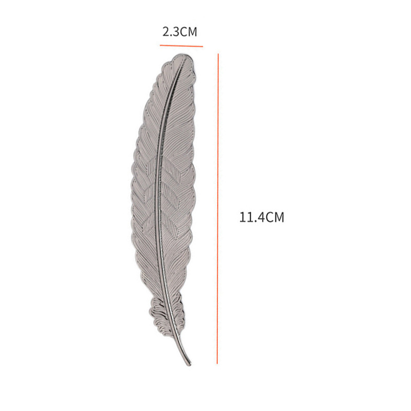 金属创意羽毛书签中国风古风文创