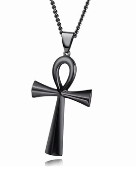 新款蝴蝶结项链欧美光面古埃及十