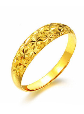 龙凤满天星流星雨戒指女光面男女