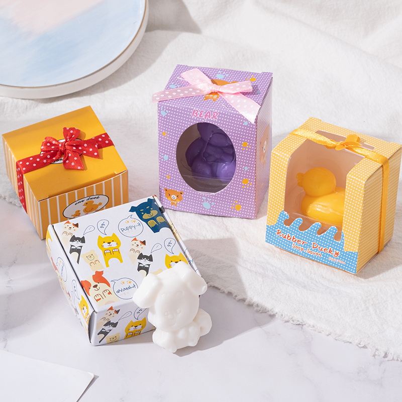 创意个性小香皂盒装儿童伴手礼手工皂学生奖励盲盒幼儿园肥皂礼物