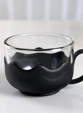 玻璃防烫饮料水杯透明功夫茶杯