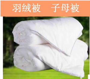 羽绒被 子母被 二合一 四季被 95鹅绒被 吊吊绒