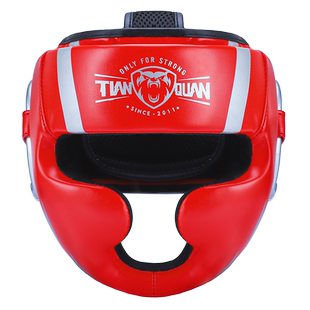 护头拳击头盔儿童护头套散打面罩头套横梁成人搏击猴脸跆拳道护具