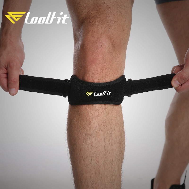 运动风护膝户外篮球骑行加压带