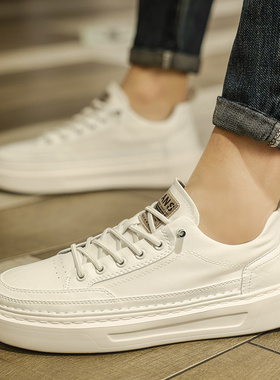 脚王KFT男鞋男鞋春夏季透气小白鞋男2025年新款男士百搭休闲板鞋