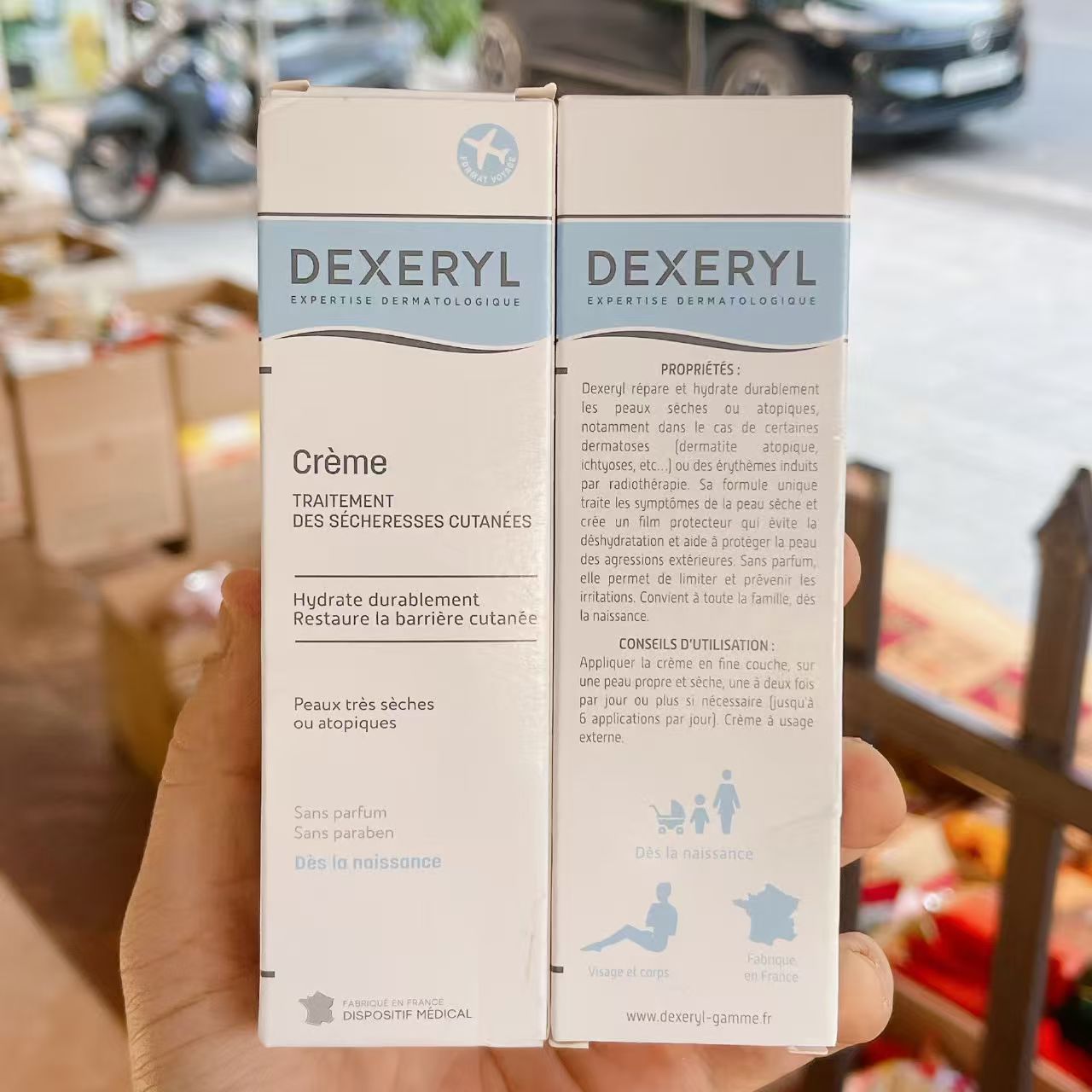 德国Dexeryl creme特效宝宝成人润肤霜乳液250gshi疹肌肤可用