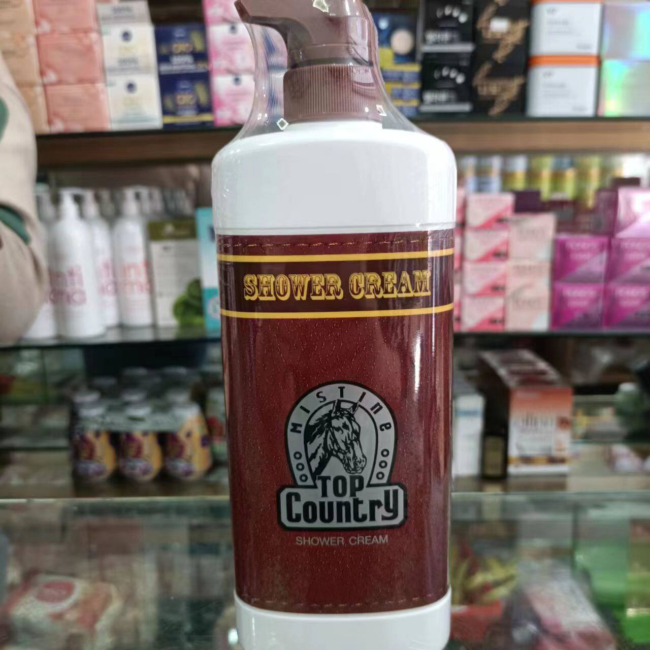 泰国Mistine TOP Country马头沐浴露 洁净 留香 滋润500ML