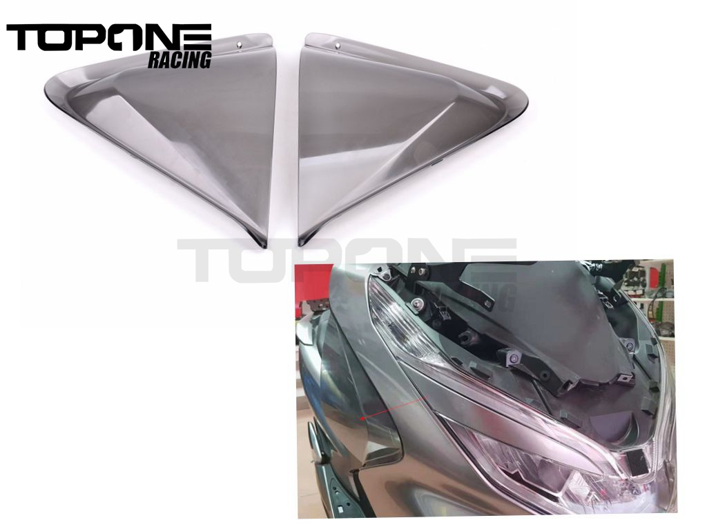 适用 本田 honda pcx150 125 16-20 改装摩托车腿挡风挡风板护腿