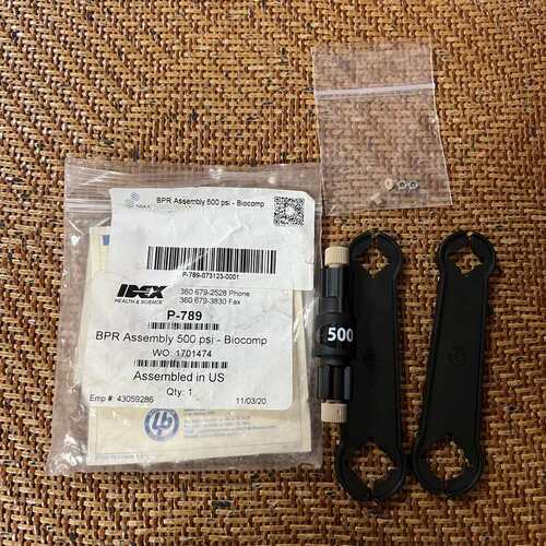 议价IDEX P-789背压调节器500psi可维修