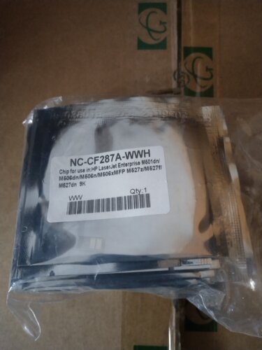 适用于HPCF287A/M501dn/M506dn/M527z/527f/527dn粉盒芯片
