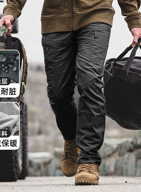 美国5.11秋冬加绒防泼水长裤511战术软壳抓绒长裤48252【新品】