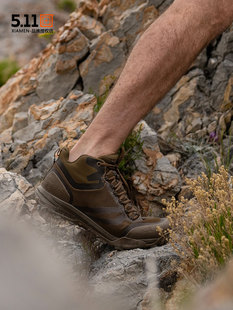 5.11战术靴511低帮作训靴超轻减震户外靴子抗穿刺大底12430