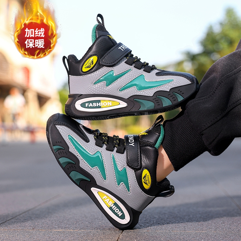 男童棉鞋冬季加厚保暖运动鞋