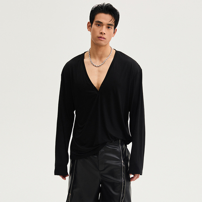 southstudio设计感深V长袖