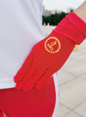 佳木斯快乐舞步健身操专用防滑排汗夏季分指手套