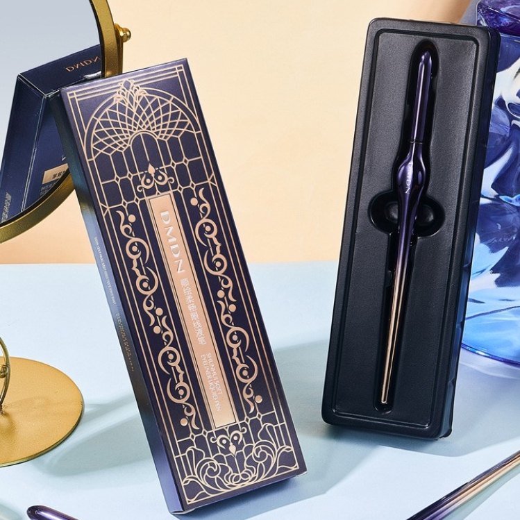 DMDN顺绘柔畅眼线液笔棉头速干防水汗不晕染持久极细纤细新型笔头