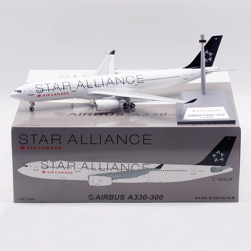 加拿大航空合金飞机模型空客A330