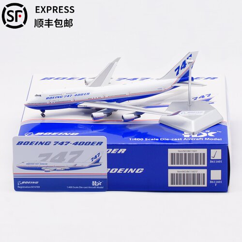 波音原厂涂装合金飞机模型B747-4