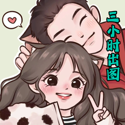 画画的baby手绘漫画头像7折