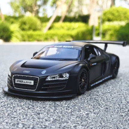 星辉1:24奥迪R8 LMS合金车模原厂汽车模型仿真收藏摆件男生孩礼物