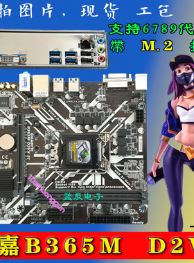 Gigabyte/技嘉 B365M 带M2 支持志强+6789代 B360H310MZ370主板