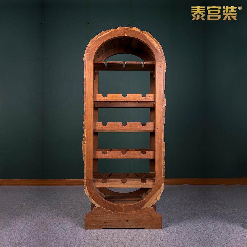 民宿餐吧装饰家具红酒展示架子