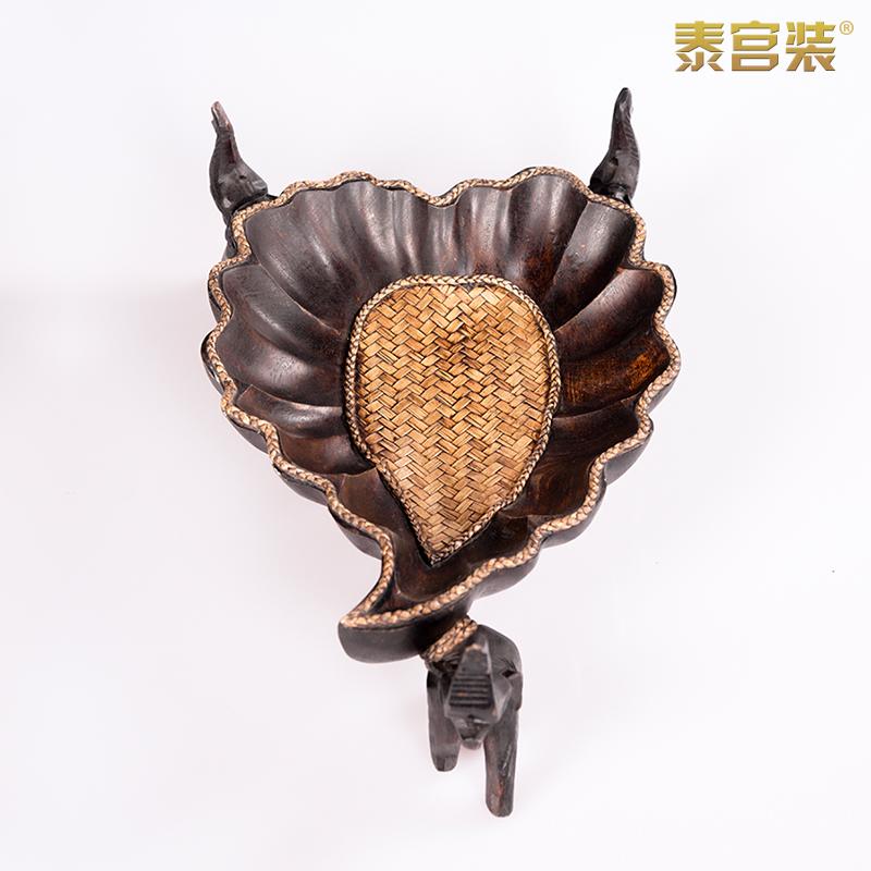 泰式风格大象实木水果盘