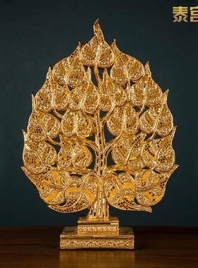 东南亚菩提发财树摆件