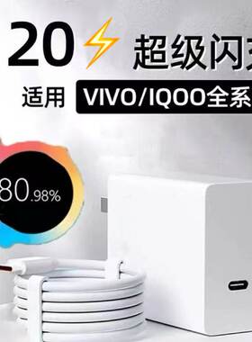 适用VIVOiQOONeo11/Neo10/Neo9/7SE/6SE/5se充电器120闪充充电头快充头vivoNeo10Pro/9Pro/8Pro数据线套装