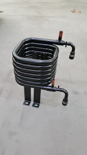 制机水冷管套管换热热器冰形84冷凝器散器蛇型