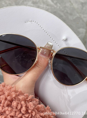 JB028韩版明星同款金属框架ins风复古网红抖音爆款太阳镜一件