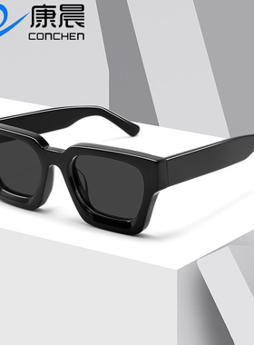 男士温州板材眼镜粗腿加厚方框防紫外线偏光醋酸太阳镜墨镜女