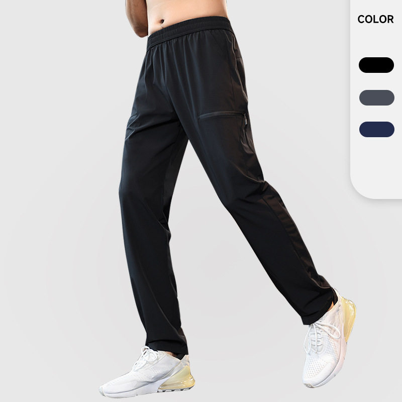 锦纶四面弹运动长裤男款秋季跑步健身休闲轻运动裤美式特种长裤