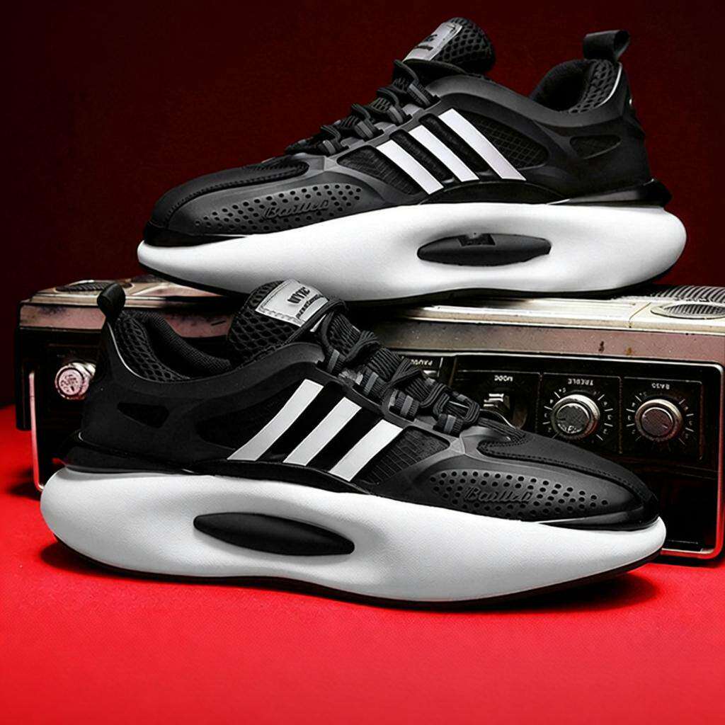 男鞋新款男运动鞋韩版潮流百搭透气休闲鞋厚底港风时尚老爹鞋