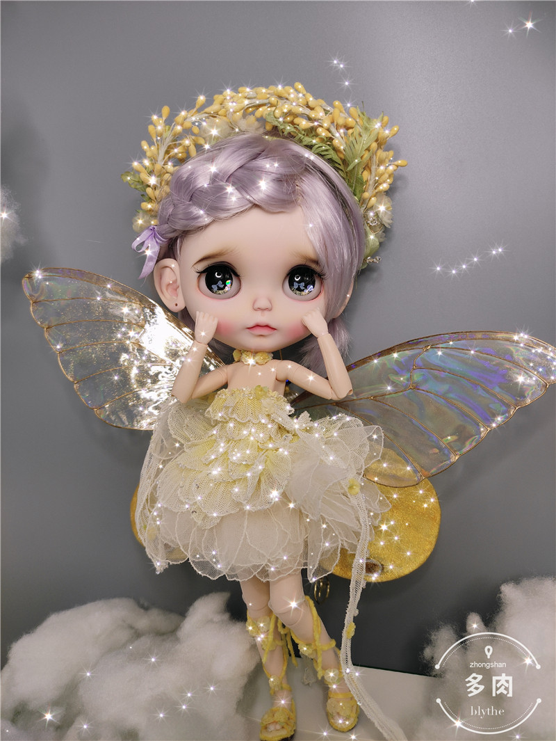 Blythe小布娃娃 多肉改妆改娃   星野
