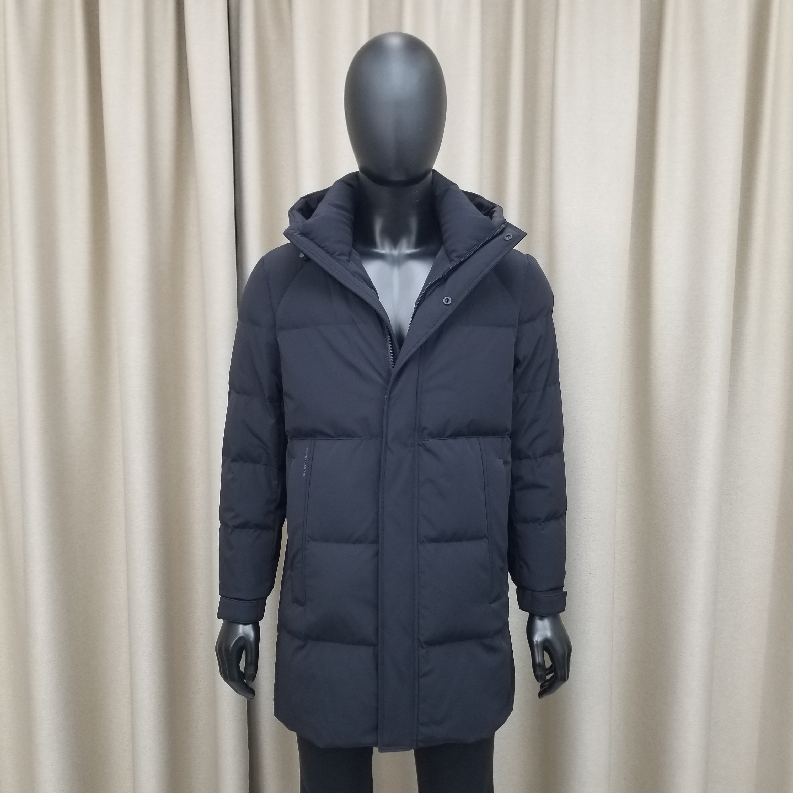 【普洛克】新款 男装鸭绒羽绒服商务连帽中老年风衣外套秋冬上衣2