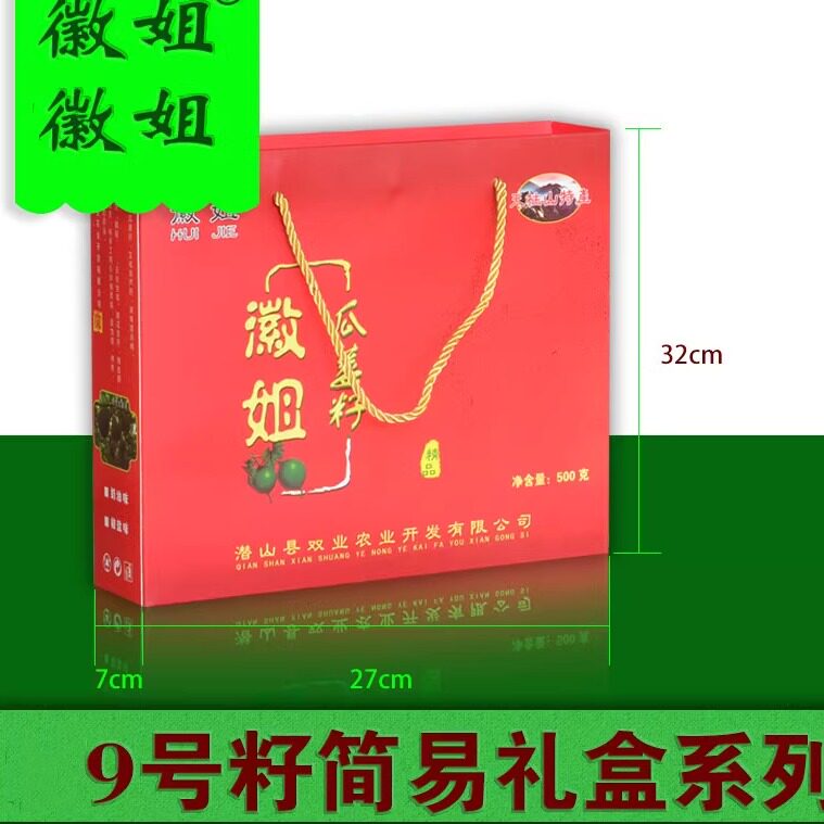 天柱山特产礼品盒装吊瓜子