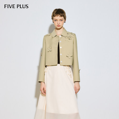 FIVEPLUS柔光修身外套26春新品