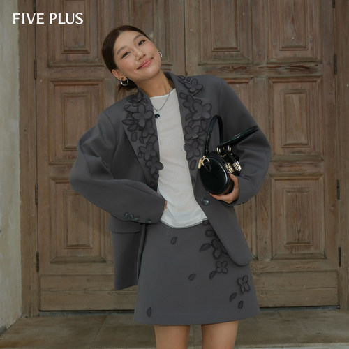 FIVEPLUS法式西装外套女
