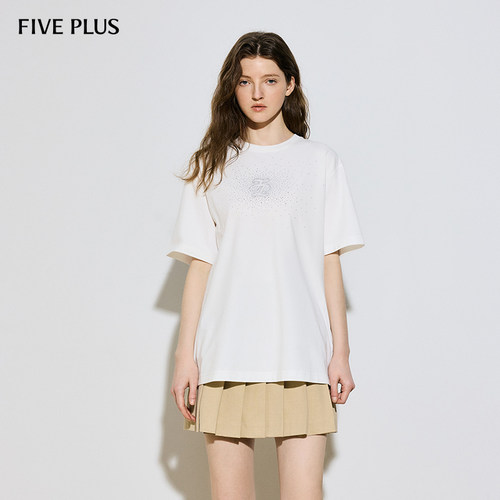 FIVEPLUS肌理感宽松T恤