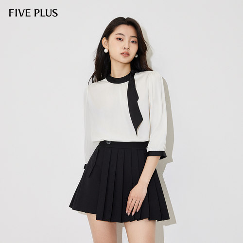 FIVEPLUS法式凉感衬衫女