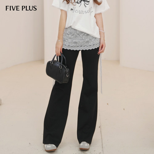 FIVEPLUS芭蕾风气质休闲裤